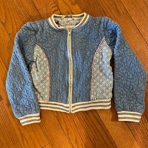 Kidpik Girls Quilted Zip Up Jacket S (7/8)